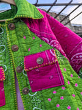 Cazadora Bandana Verde