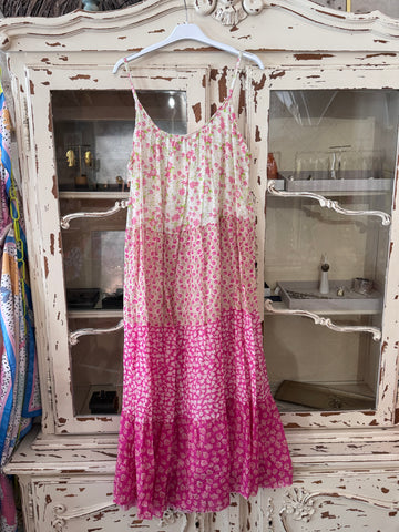 Vestido Patchwork rosa