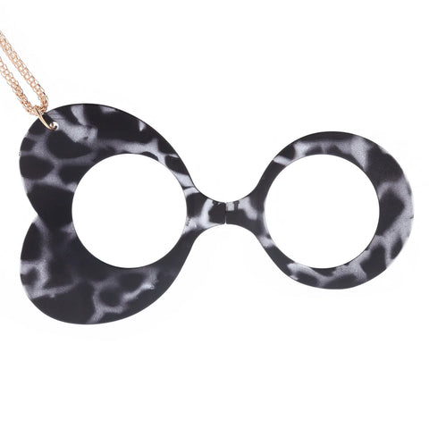 Gafa colgante Musa Heart negro