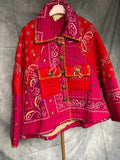 Cazadora Bandana Fucsia