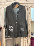 Sobrecamisa lino kaki