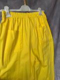 Pantalón algodón amarillo