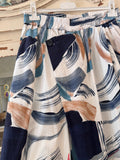 Pantalón pareo estampado