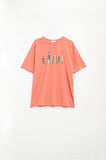 Camiseta Ciao naranja