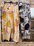 Pantalón pareo estampado