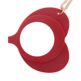 Gafa colgante Musa Heart rojo