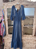 Vestido tencel largo