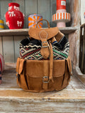 Mochila Piel Kilim