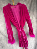 Conjunto Terciopelo Fucsia