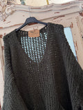 Jersey Maxi bolsillos flecos