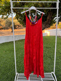 Vestido Aura naranja