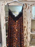 Vestido lencero print