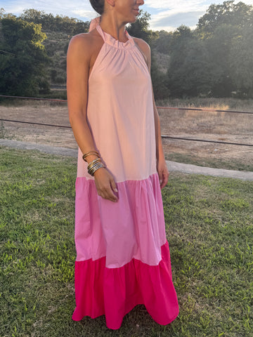 Vestido Nara rosa
