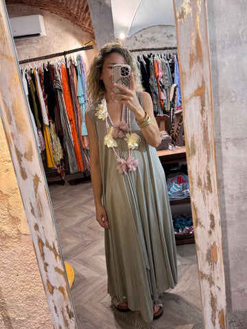 Vestido viscosa