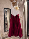 Vestido con flor