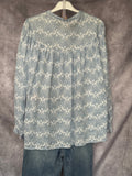 Blusa algodón estampada