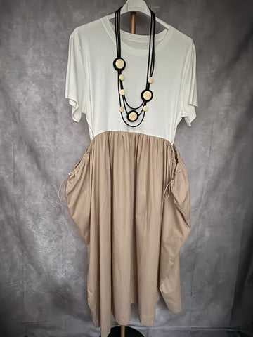 Vestido Ofelia camel