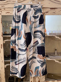 Pantalón pareo estampado