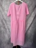Vestido Vichy rosa