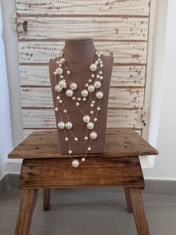 Collar perlas