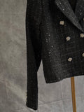 Chaqueta corta con lentejuelas
