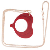 Gafa colgante Musa Heart rojo