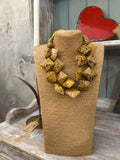 Collar Madera corto