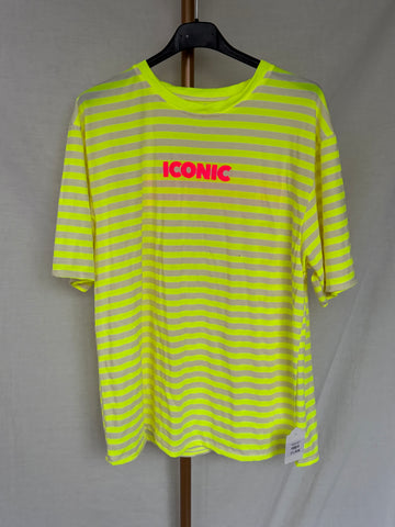 Camiseta Iconic amarillo flúor
