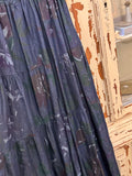 Vestido flores oscuro
