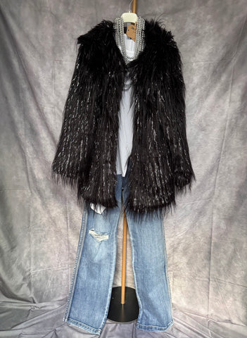 Abrigo pelo sintético