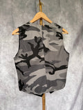 Chaleco militar gris