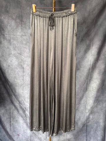 Pantalón viscosa gris