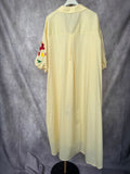 Vestido/ Túnica con mangas bordadas