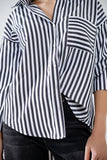 Camisa rayas negras