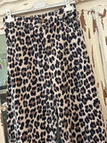 Pantalón animal print beige
