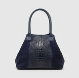 Bolso de piel Lola Coco Azul