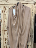 Jersey asimétrico beige