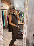 Top / Chaleco Lino
