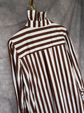 Camisa rayas marrones