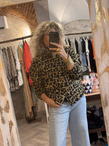 Bomber Animal Print