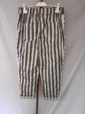 Pantalón rayas verdes