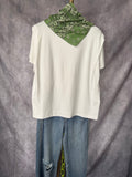 Camiseta pañuelo verde