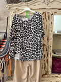 Camiseta oversize print