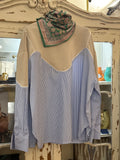 Sudadera con rayas