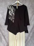 Camiseta combinada