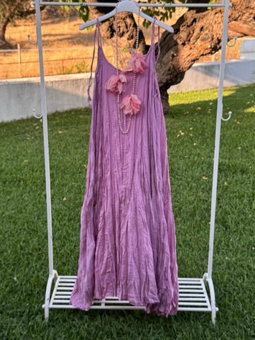 Vestido Aura rosa