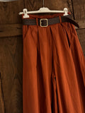 Pantalón palazzo teja