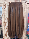 Pantalón Bombacho Chocolate