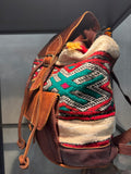 Mochila Piel Kilim