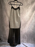 Pantalón polipiel negro